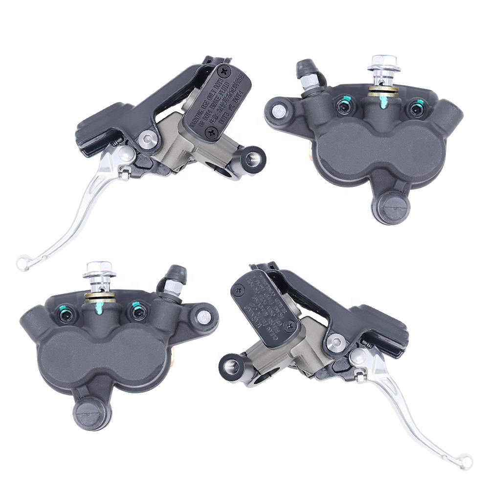 Front Rear Brake Caliper Bracket Kit - Modified Brake Kits for Sur-ron LBX