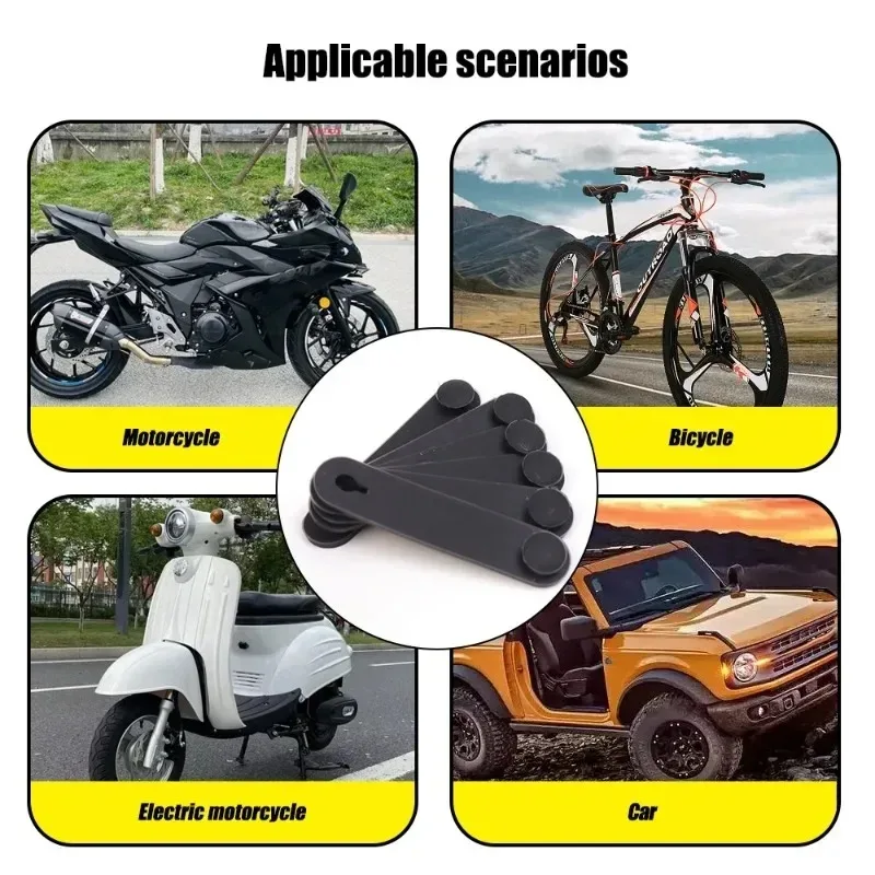 1-20Pcs Motorcycle Rubber Fram - Brake Line Motorcycle ulasan dan harga