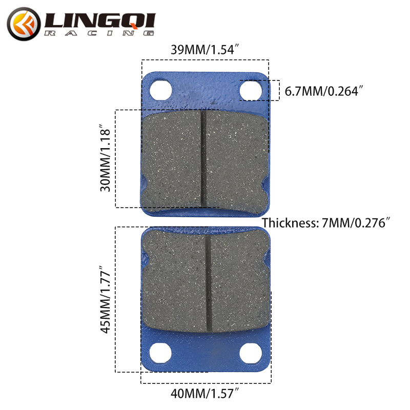 LINGQI Replacement Disc Brake  - Brake Pads Bike ulasan dan harga